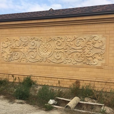 Забор из дагестанского камня 